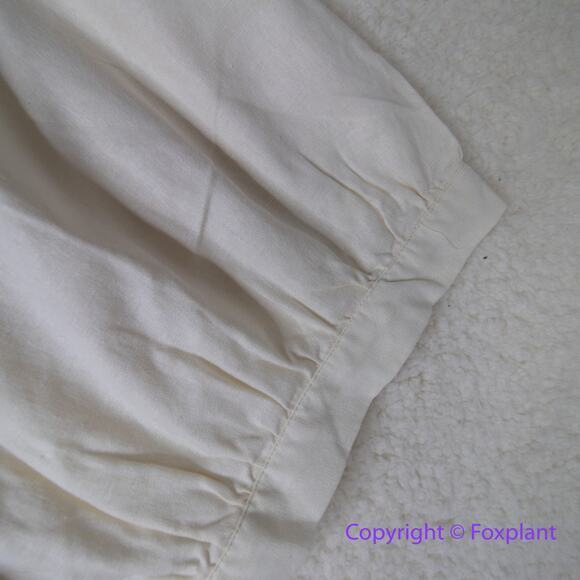 New! City Chic Sunset Stroll Linen Dress ivory, women plus size 24, linen cotton - Picture 14 of 16